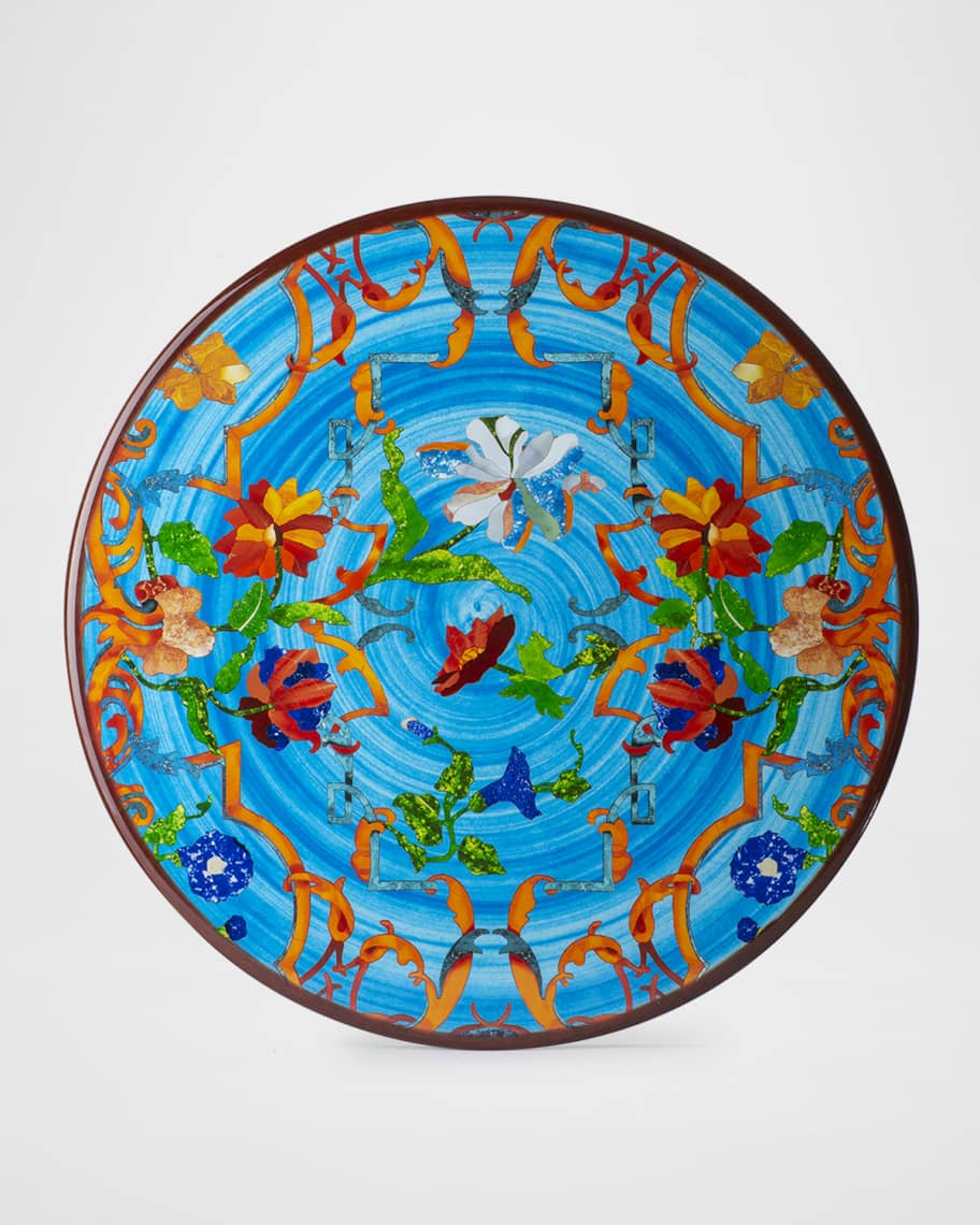 Mario Luca Giusti Pancale Turquoise Placemat Neiman Marcus