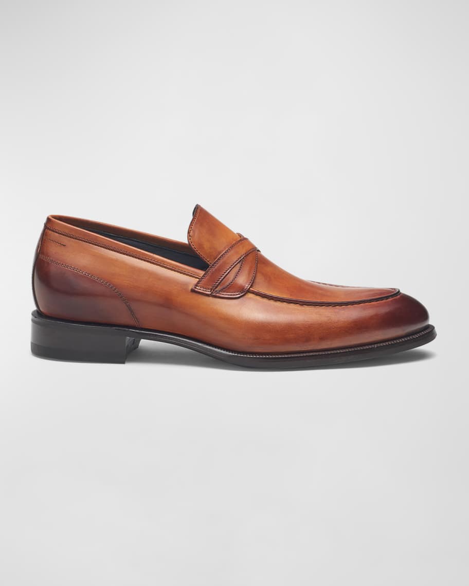 di Bianco Men's Firenze Leather Loafers | Neiman Marcus