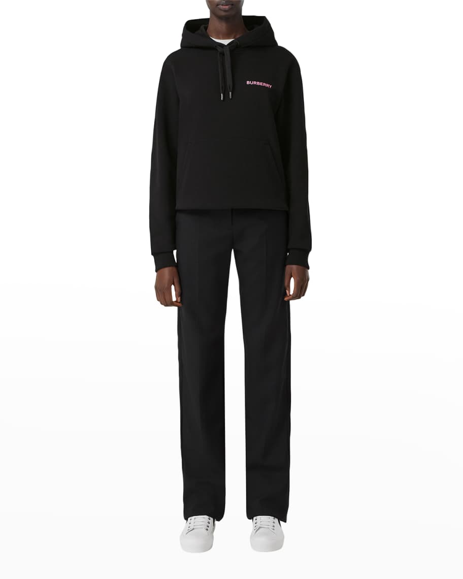 Burberry poulter logo hoodie clearance
