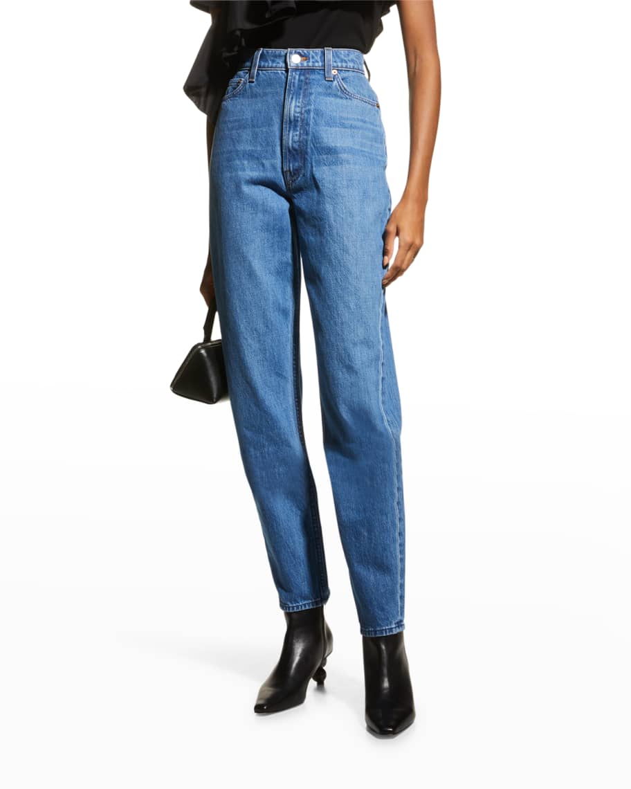 MOTHER Snacks! The High Waisted Twizzy Skimp Jeans | Neiman Marcus