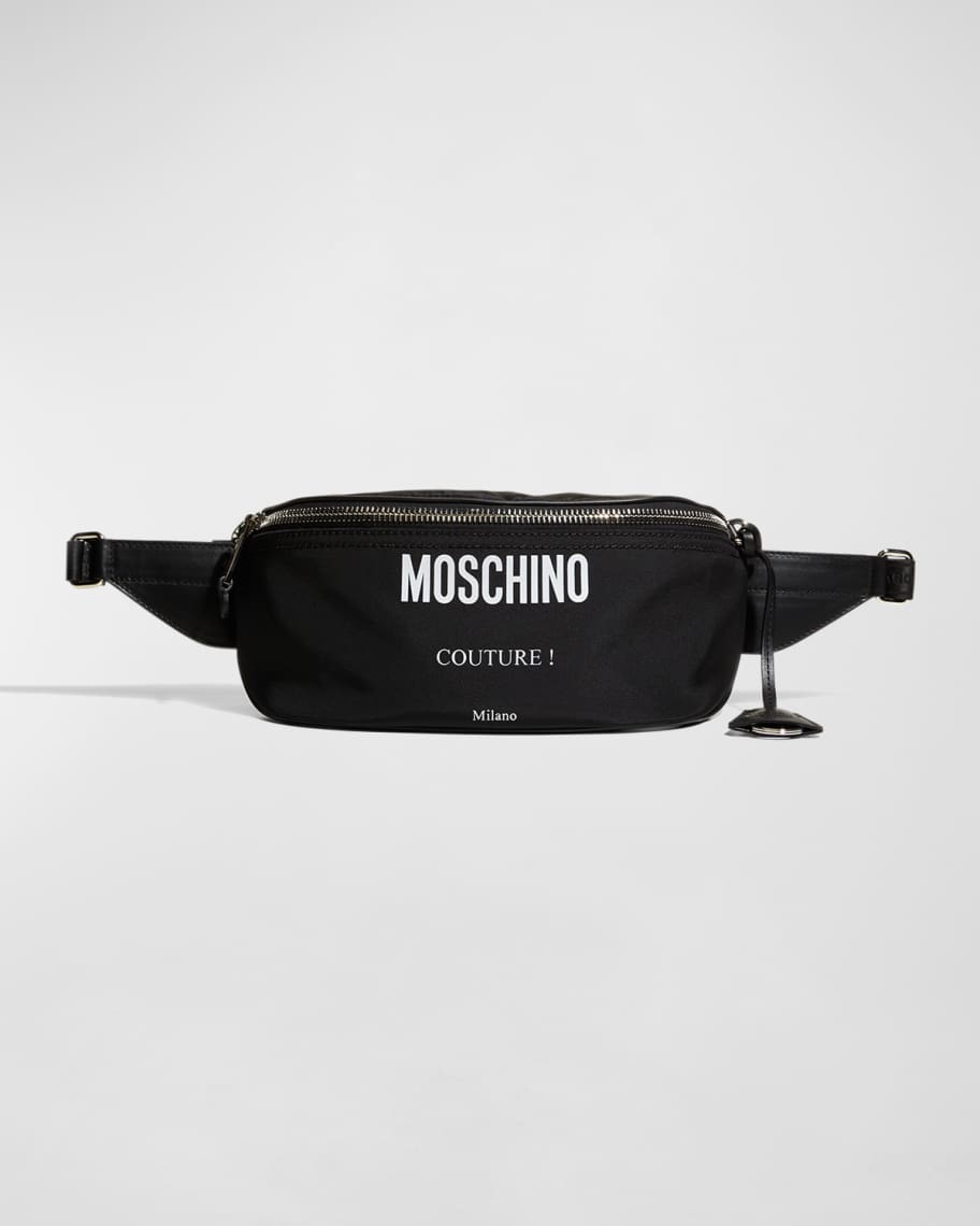 Moschino Men's Moschino Couture Cordura Nylon Waist Bag | Neiman Marcus
