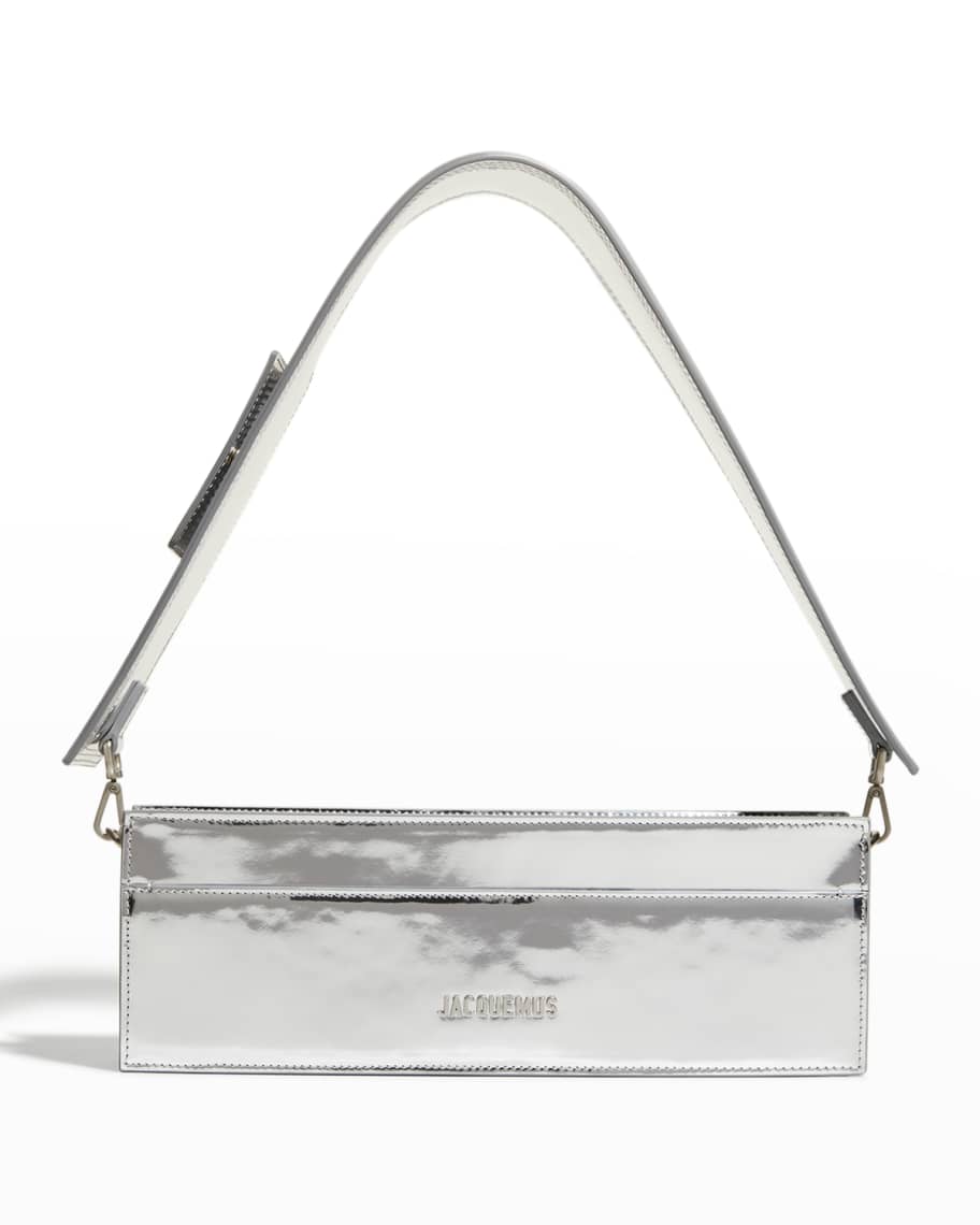 Jacquemus Le Ciuciu Metallic Leather Shoulder Bag Neiman Marcus
