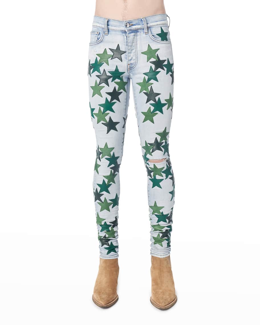 Men's Chemist Stars Skinny Jeans