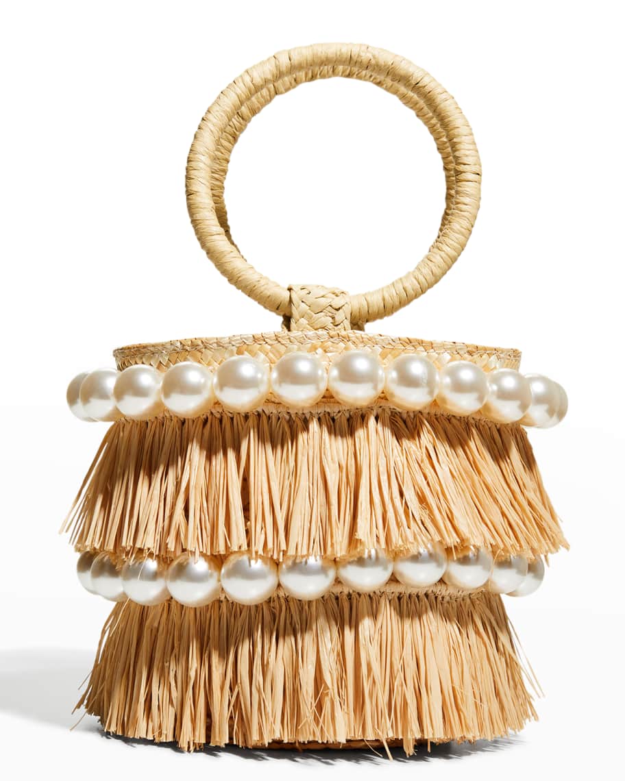 btb los angeles straw tote