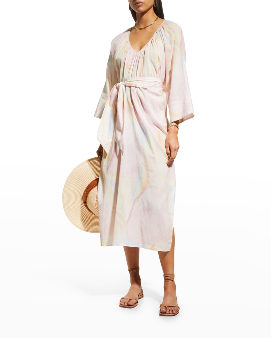 Mara hoffman store violet dress