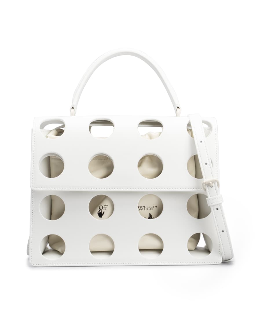 Jitney 2.8 cutout leather tote