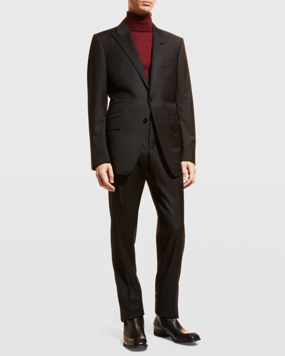 TOM FORD Men's Solid Master Twill Two-Piece Suit | Neiman Marcus