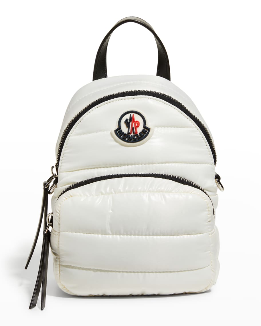 Moncler Kilia Small Crossbody Metallic Puffer Backpack