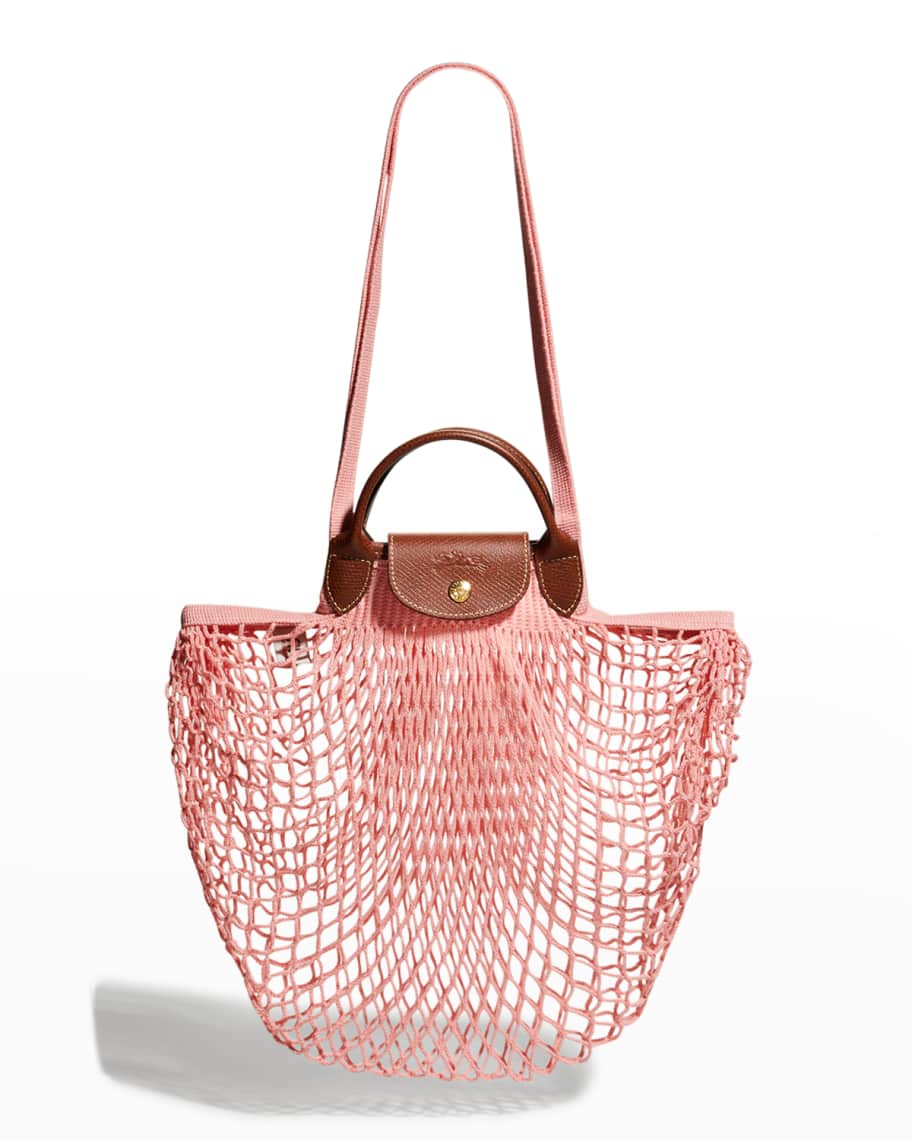 Longchamp Le Pliage Filet Shopping Net Shoulder Bag