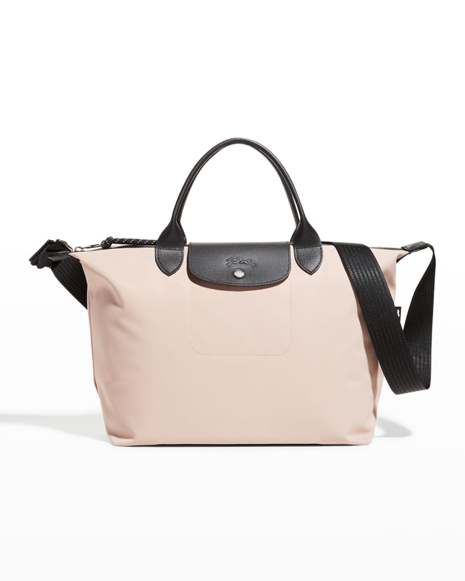 Longchamp Le Pliage Paille Medium Jute Top Handle Bag