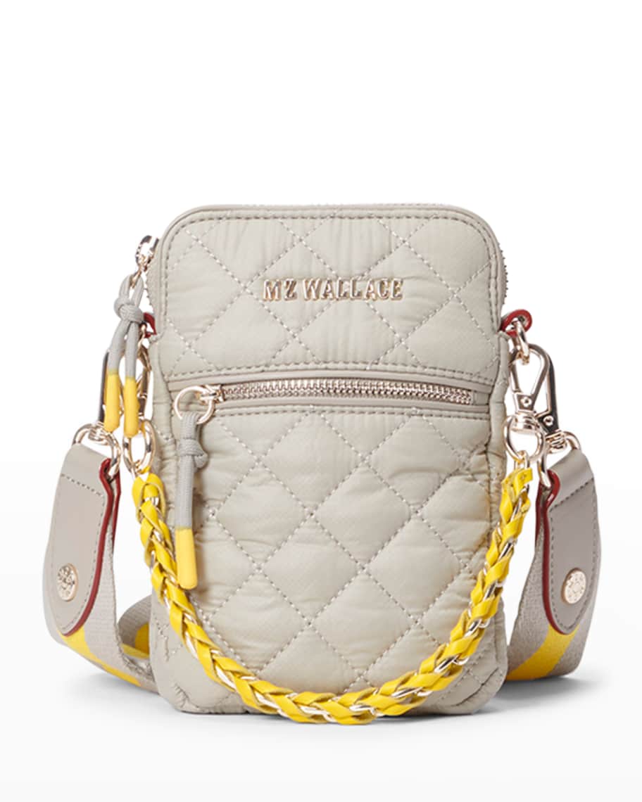 MZ WALLACE Crosby Micro Quilted Nylon Crossbody Bag Neiman Marcus