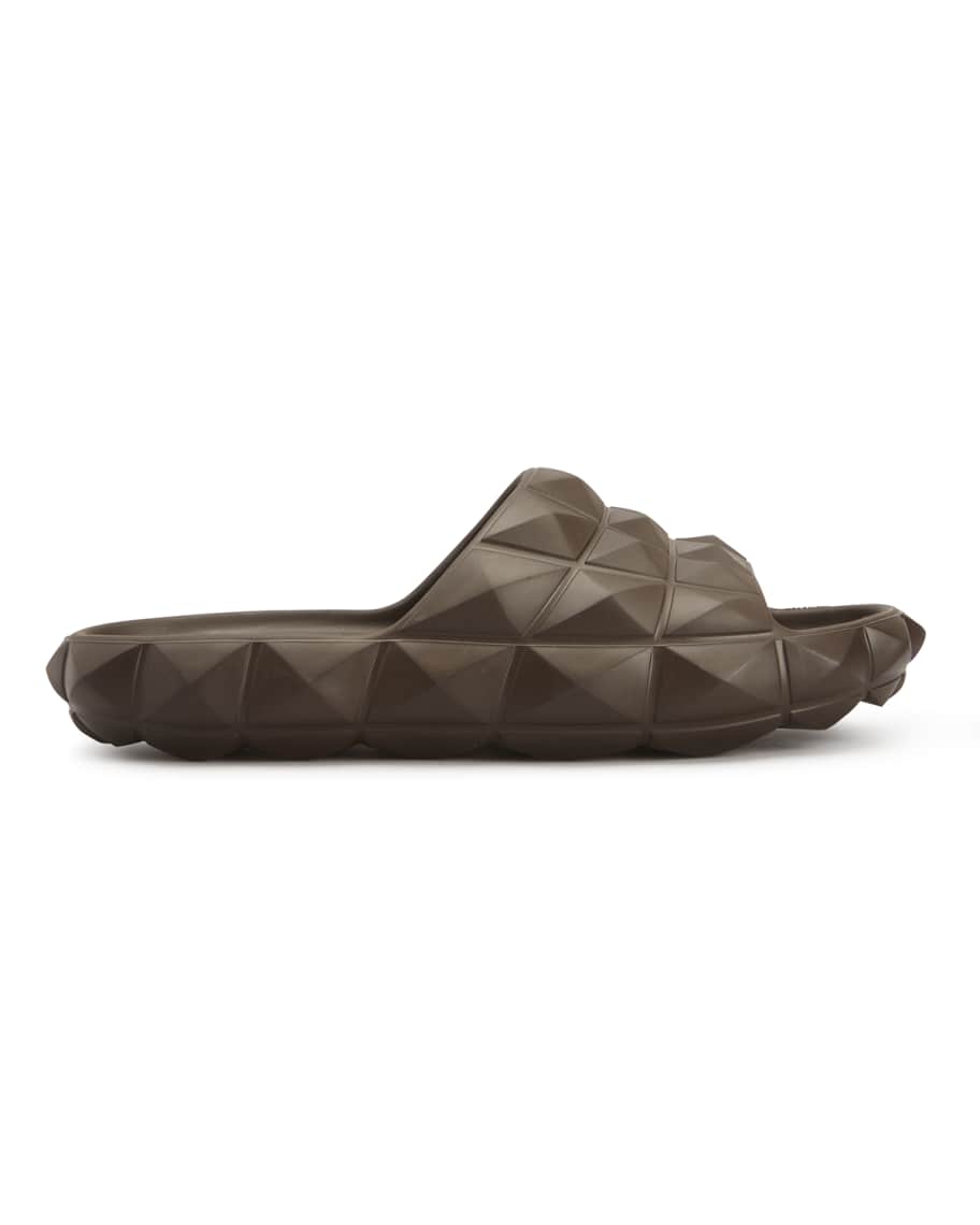 VALENTINO の靴♪ ★ CLOG ROMAN STUD TURTLE ★ Valentino Garavani Slide Roman Stud Turtle Fondant Clog