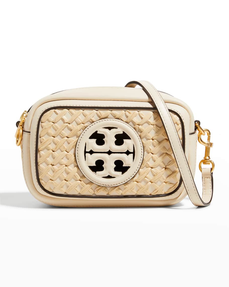 Tory Burch Perry Bombé Airtag Holder in White