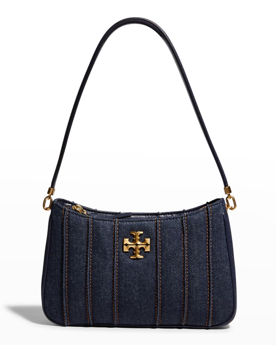 Tory Burch Kira Mini Denim Shoulder Bag Neiman Marcus