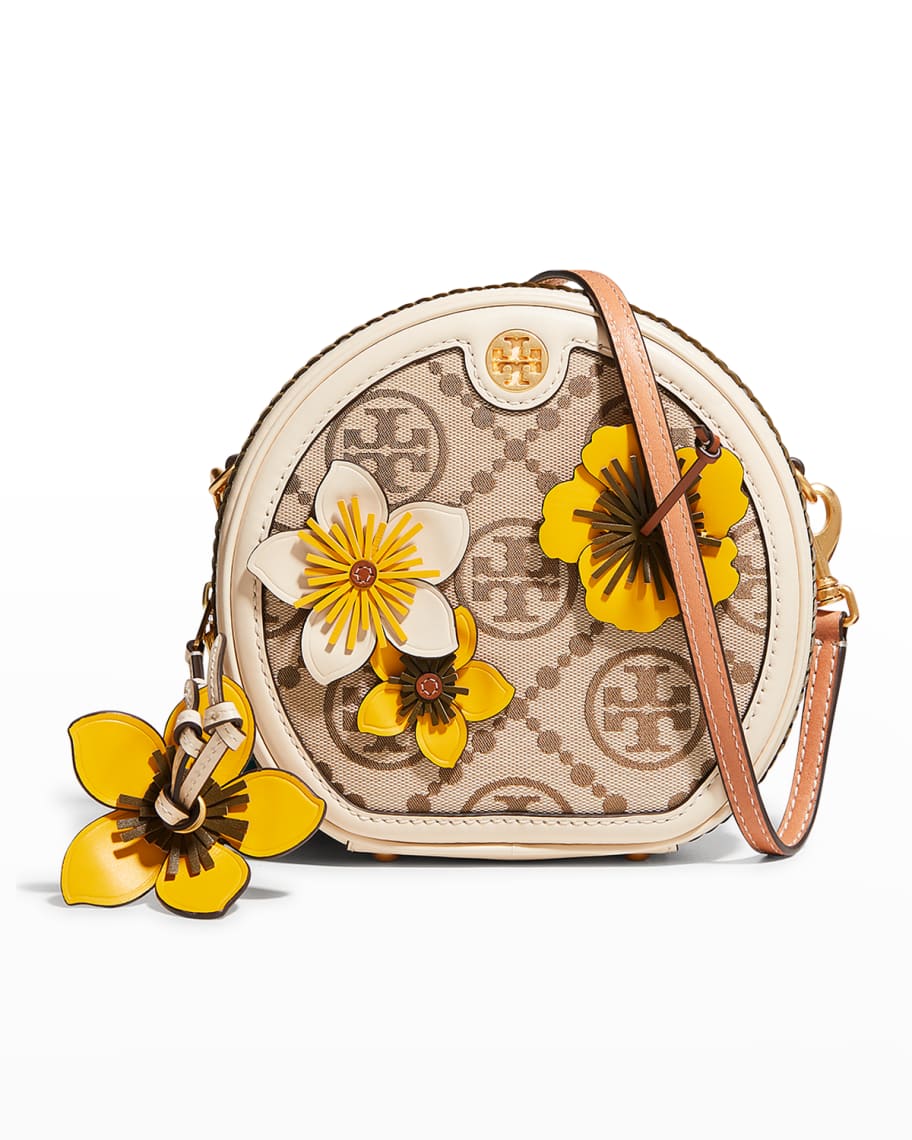 Tory Burch Mini Miller Floral Crossbody Bag