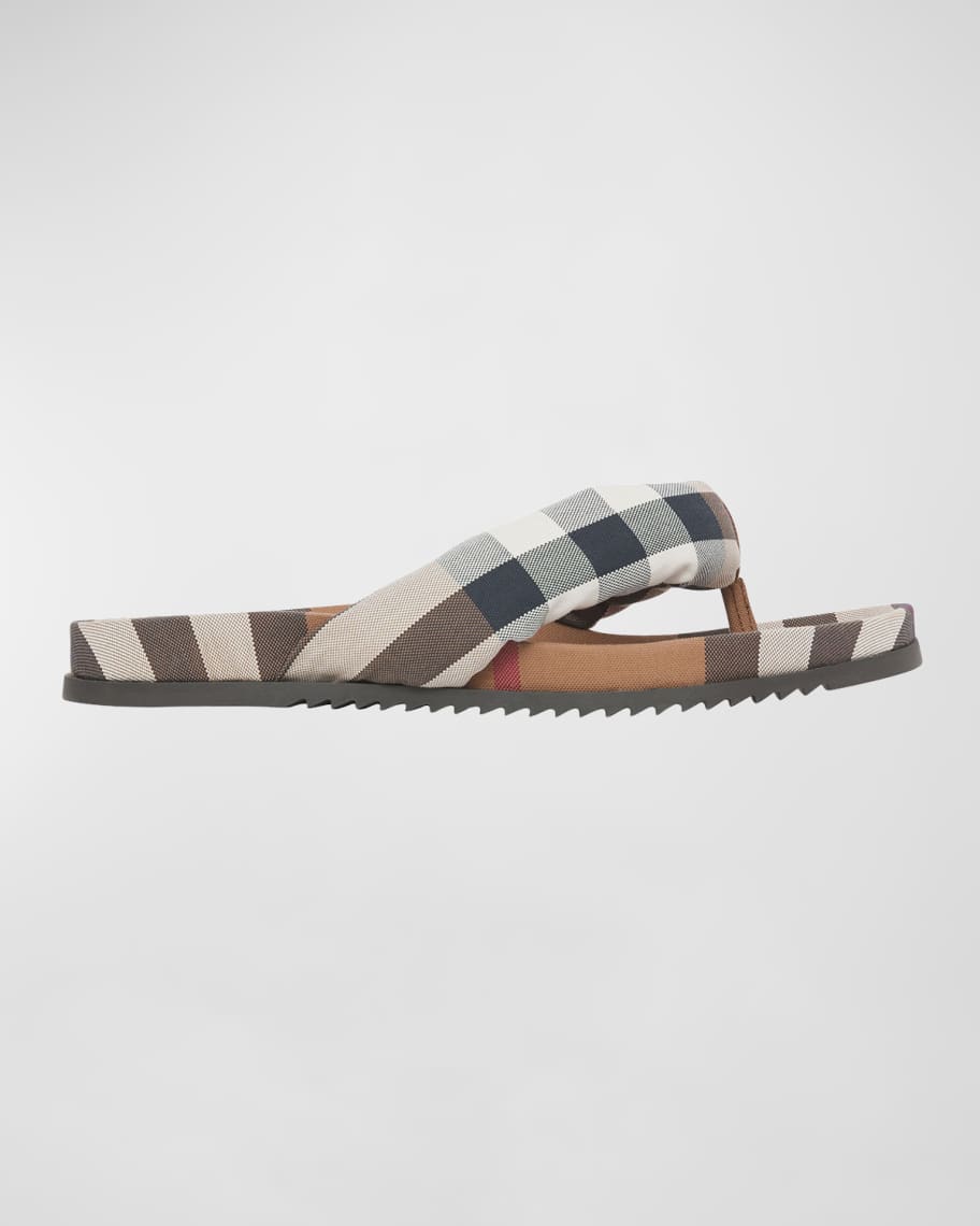 Thong burberry flip flop on sale
