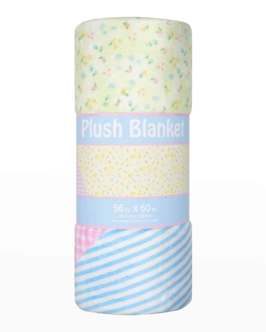 iScream Disco Snowman Plush Blanket main image 1