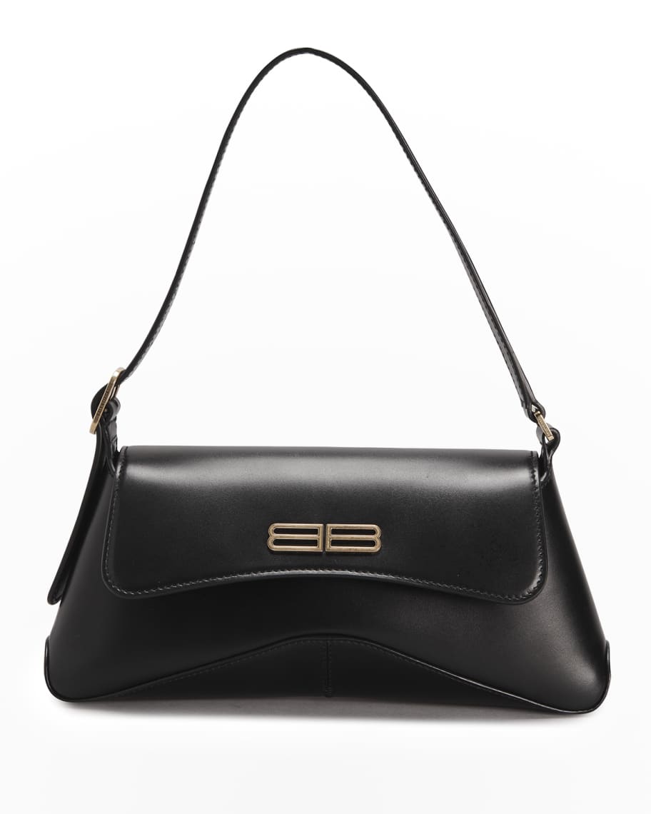 Balenciaga XX Flap Street Leather Shoulder Bag | Neiman Marcus