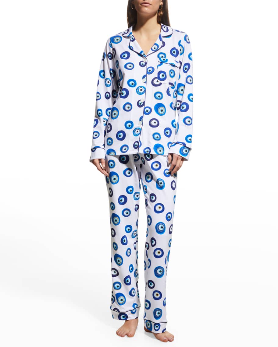 BedHead Pajamas Long Organic Cotton Pajama Set Neiman Marcus