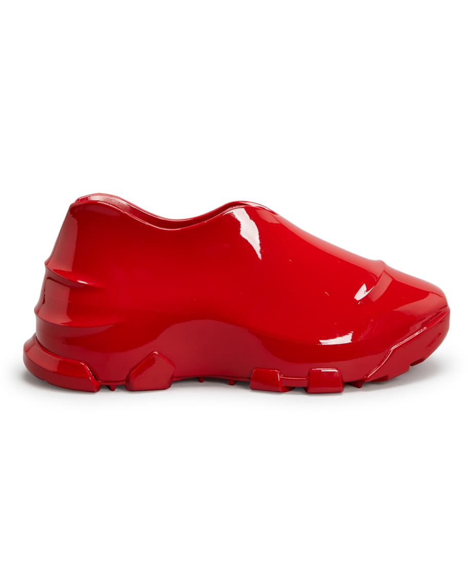 Givenchy Men's Monumental Mallow Low-Top Shiny Rubber Sneakers | Neiman  Marcus