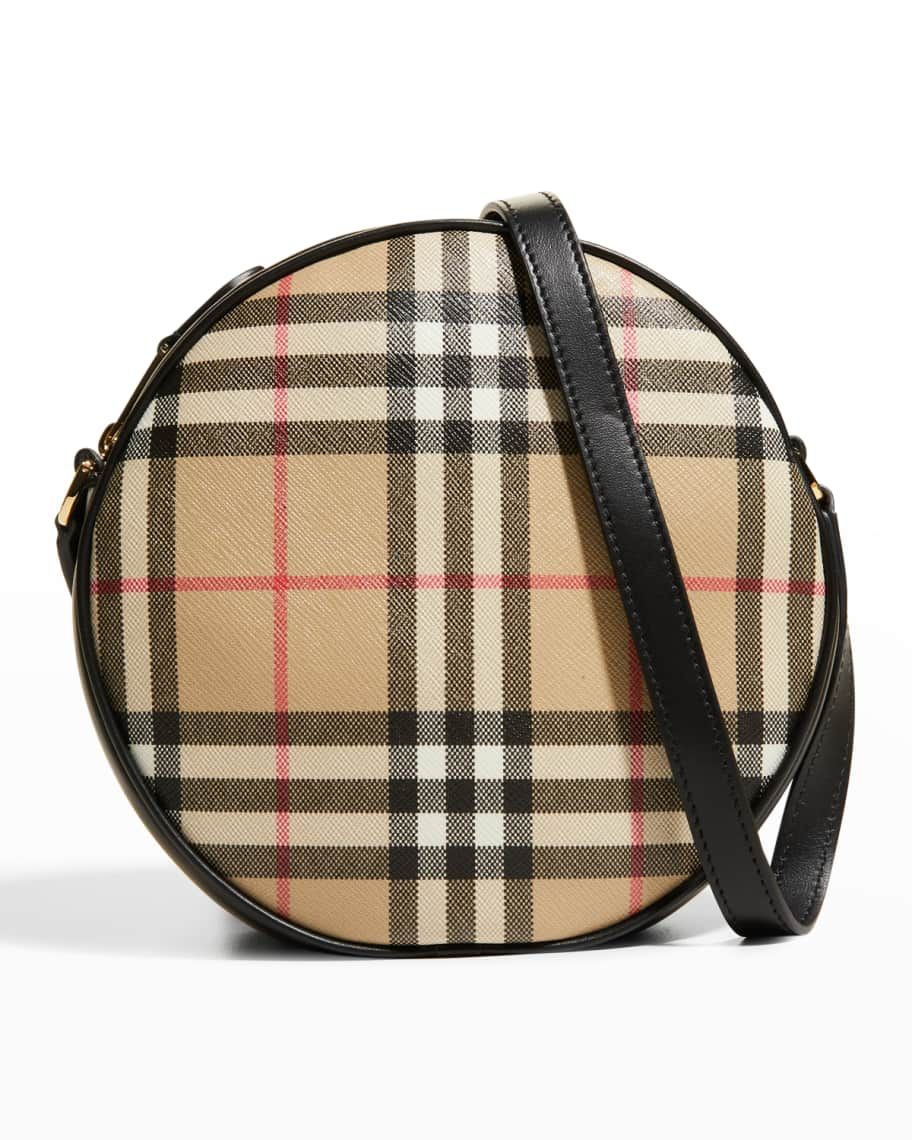 Burberry Sling Vintage Check Shoulder Bag - Neutrals