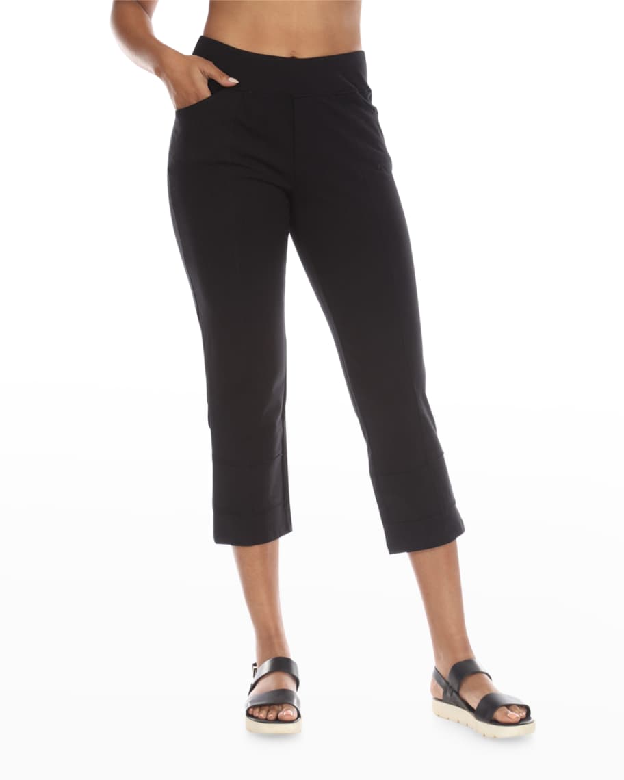 Wide Leg Yoga Capri Pants