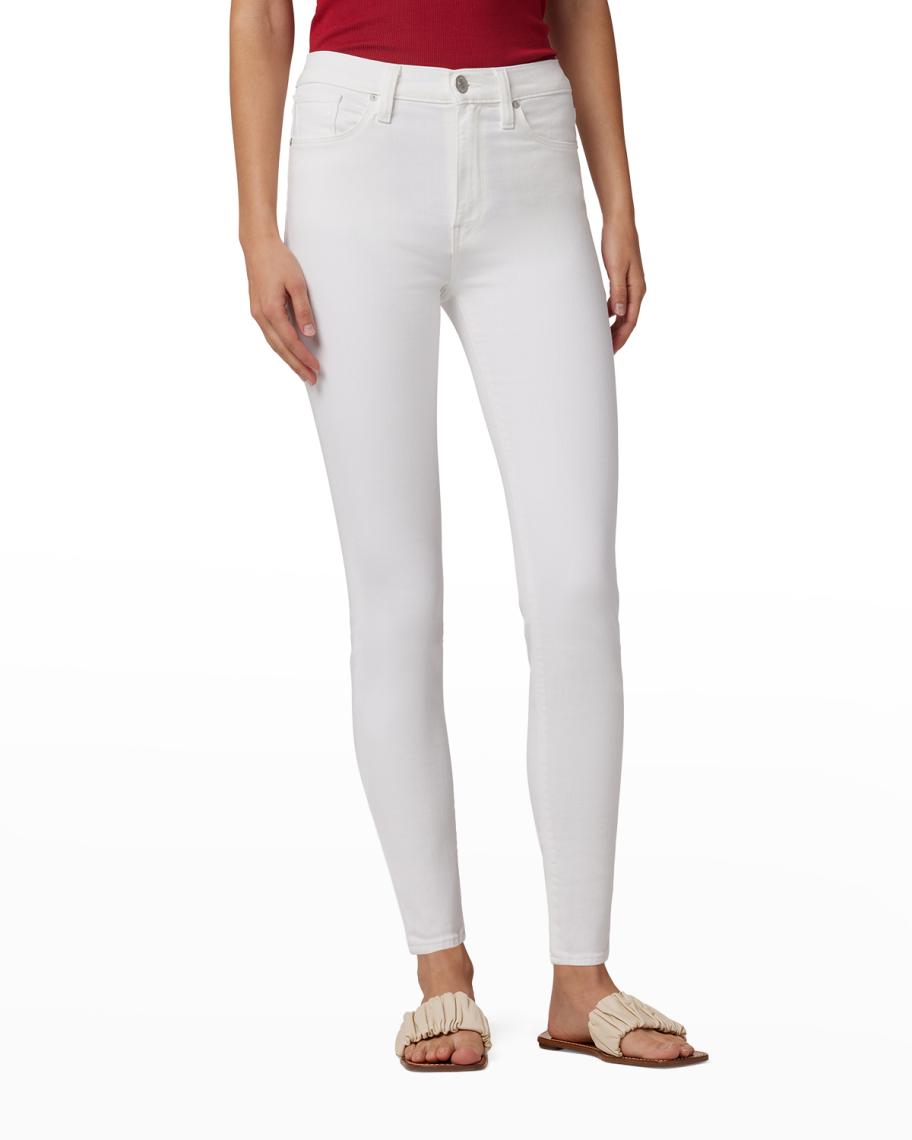 HUDSON Women's Barbara High Waist Super Skinny Ankle Jean – Streamlined Power Stretch Denim - View #6