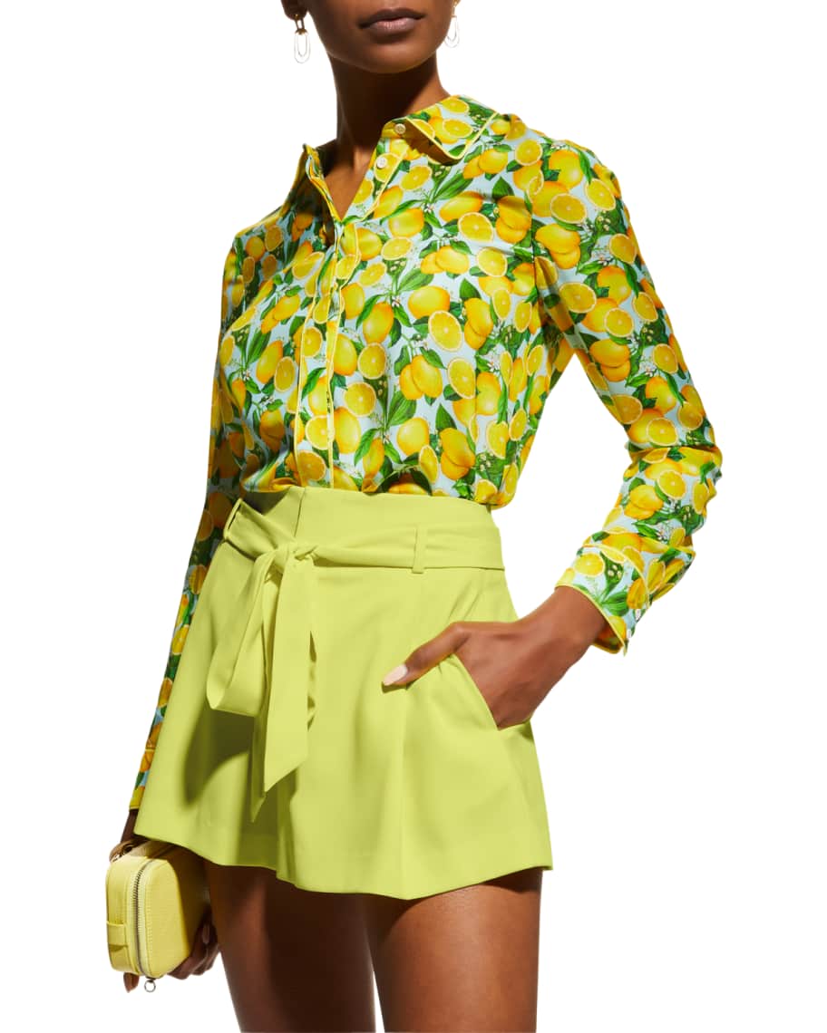 Alice and olivia lemon dress clearance