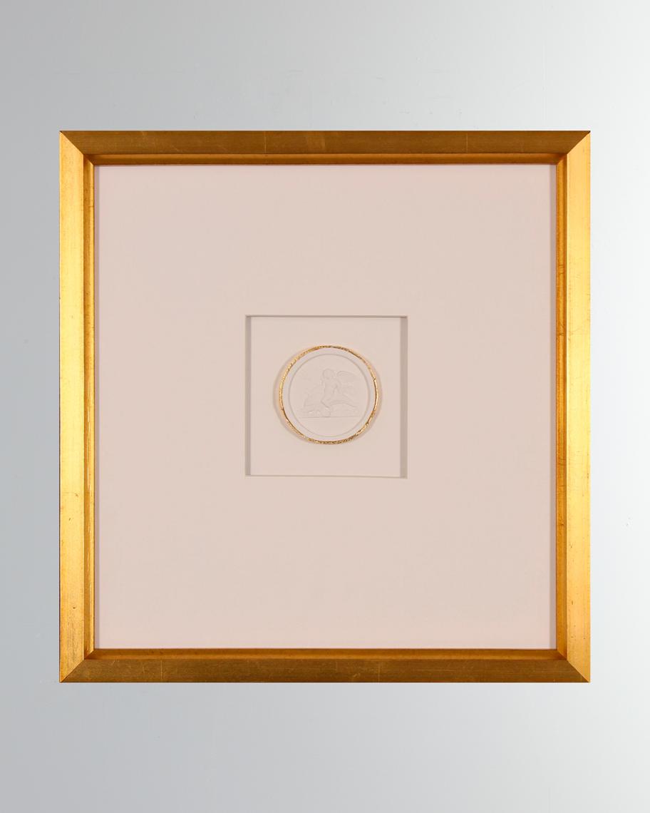 Shadow Catchers Intaglio With Gold 3, 13x14 | Neiman Marcus