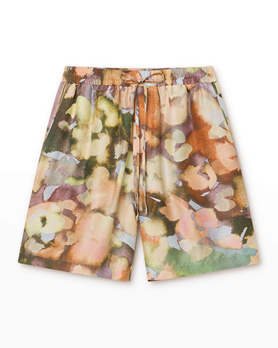 Nanushka Doxxi silk bermudas