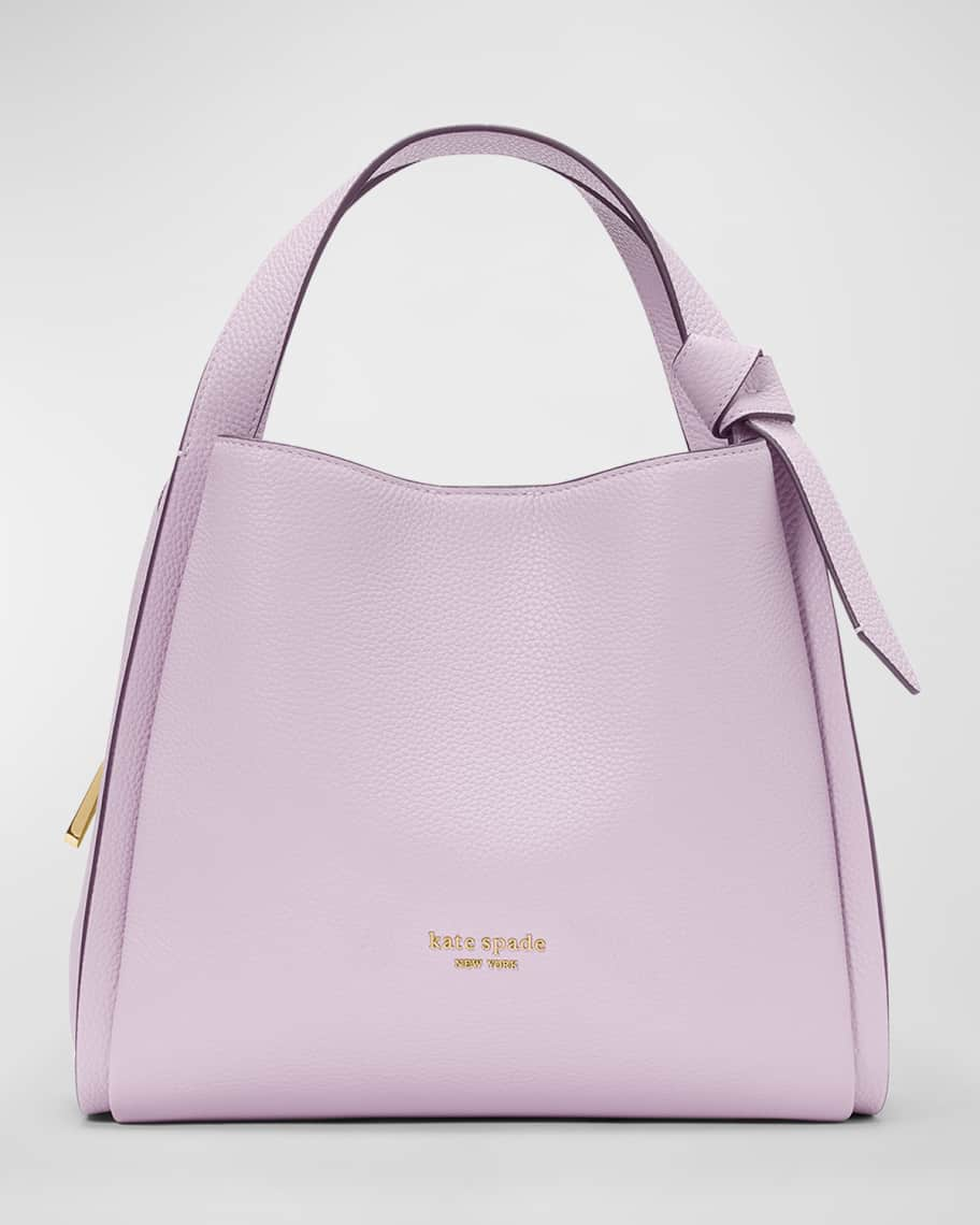 kate spade new york knott medium leather tote crossbody bag | Neiman Marcus