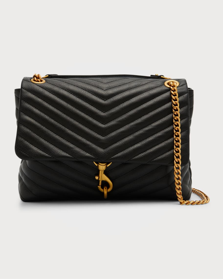 College large cheap in matelassé leather
