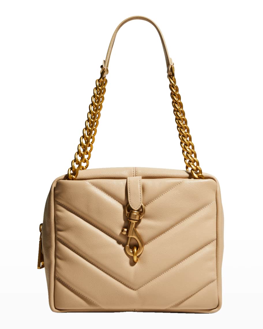 Rebecca Minkoff Edie Zip Quilted Leather Shoulder Bag Neiman Marcus