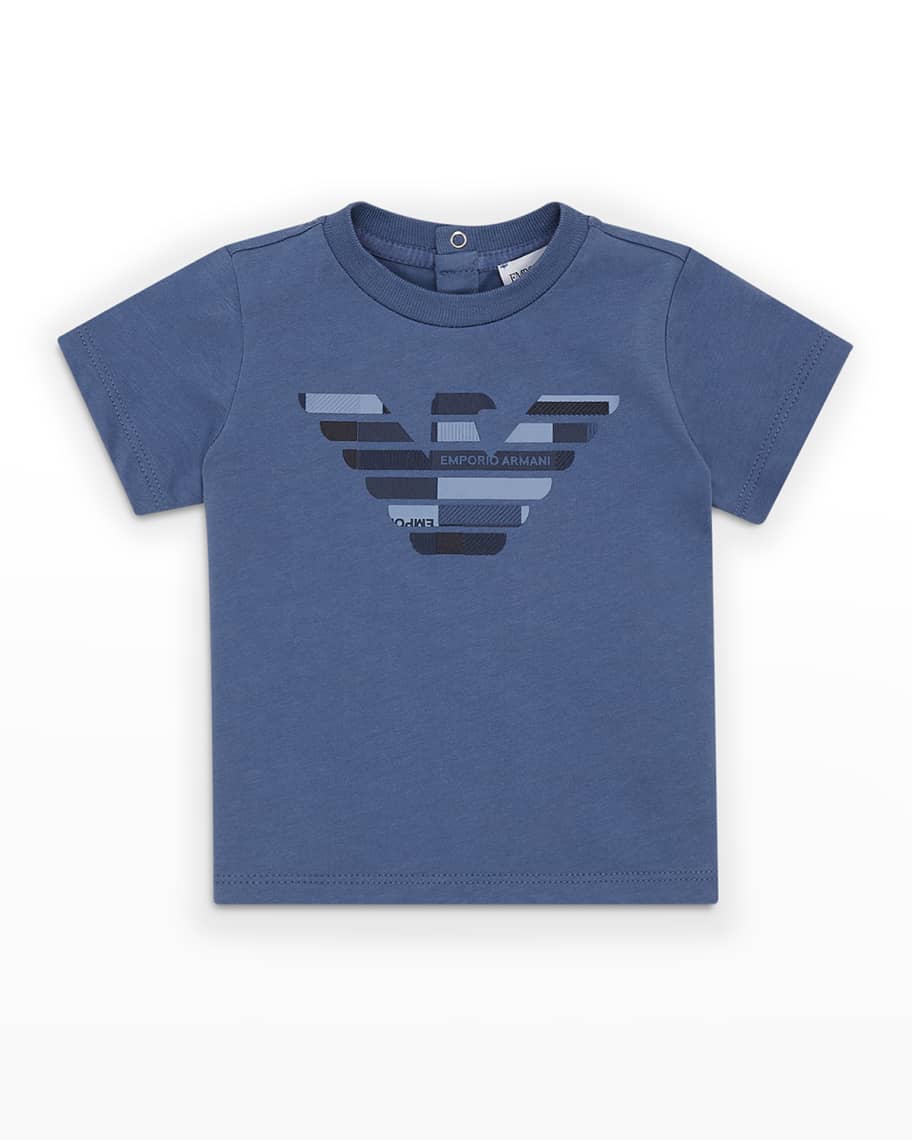 Emporio Armani Boy's Colorblock Eagle Logo TShirt, Size 12M36M
