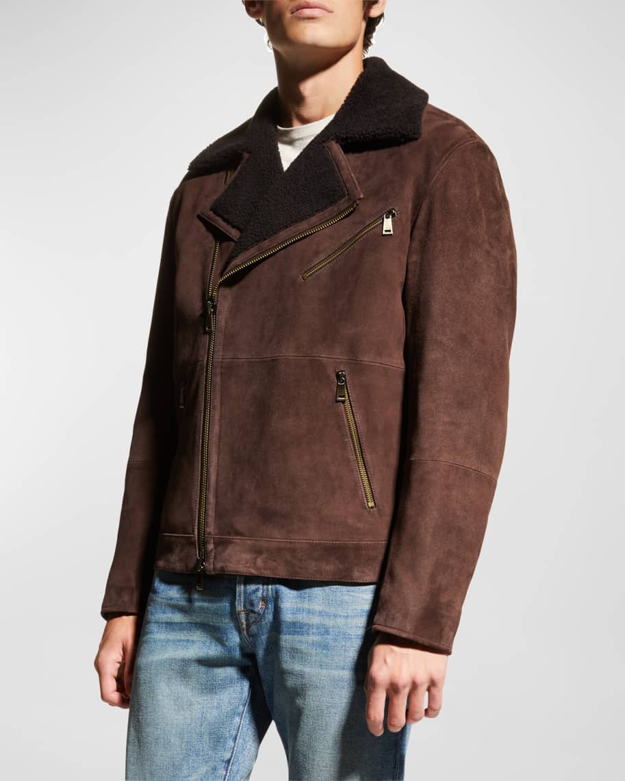 Myres shearling jacket clearance