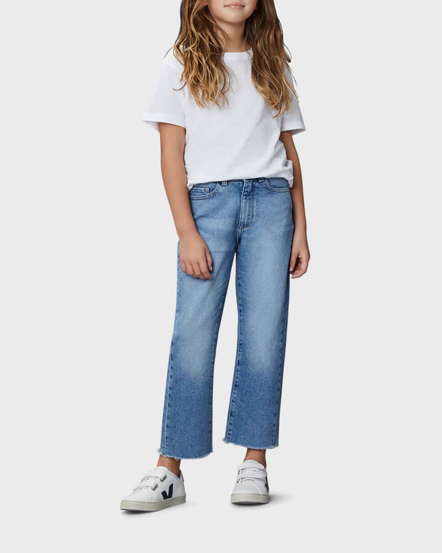 DL1961 Girl's Emie Straight-Leg Denim Jeans, Size 7-16 | Neiman Marcus