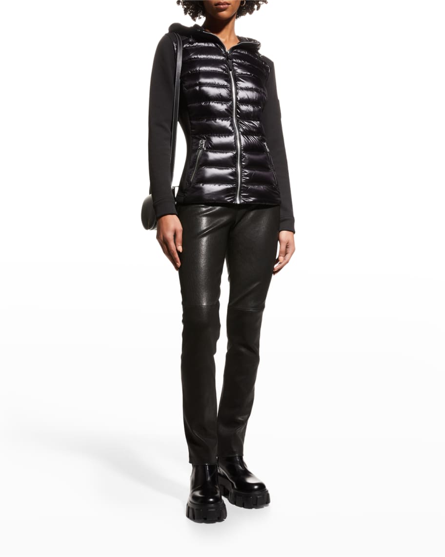 Mackage Della Down-Knit Combo Jacket | Neiman Marcus