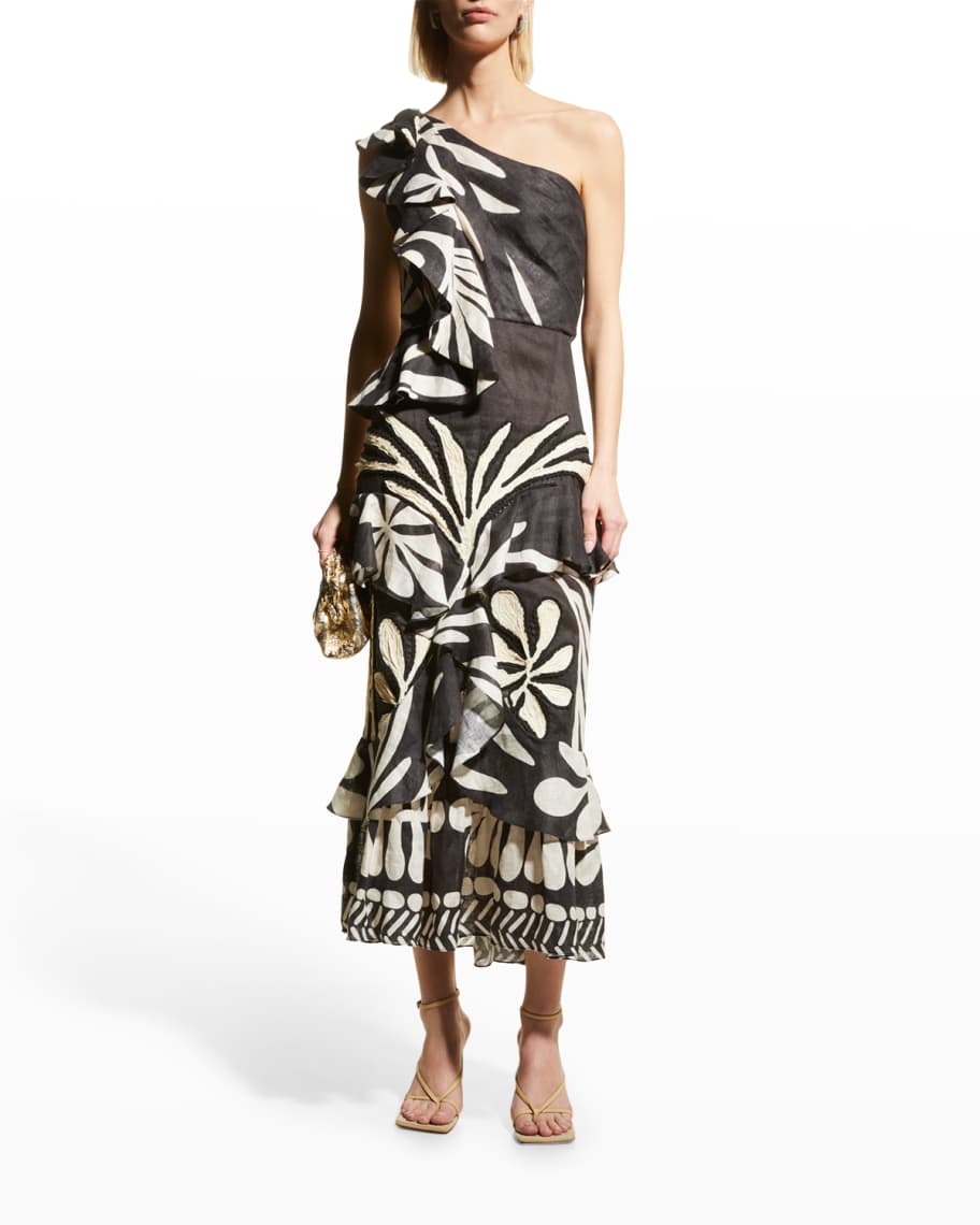 Johanna ortiz one shoulder dress sale