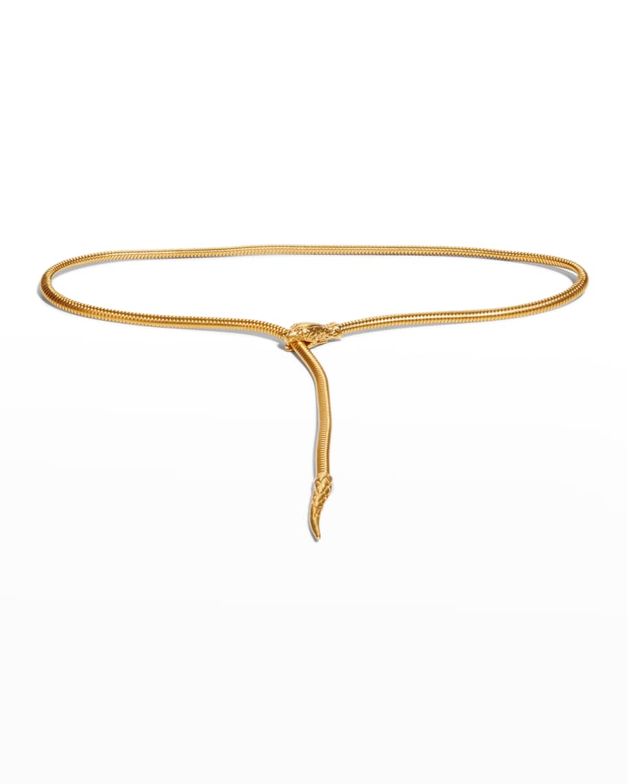 Saint laurent 2025 serpent belt
