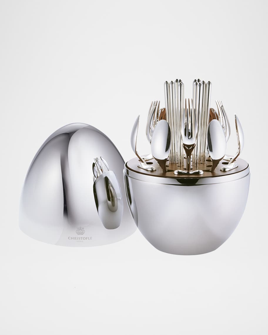 Christofle Mood Asia 24-Piece Cutlery Set | Neiman Marcus
