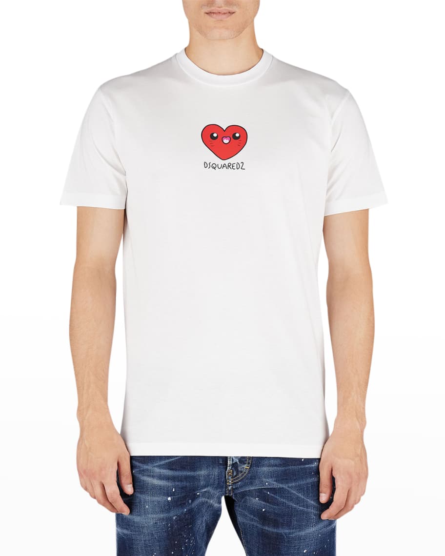 Dsquared2 Men's Heart T-Shirt | Neiman Marcus