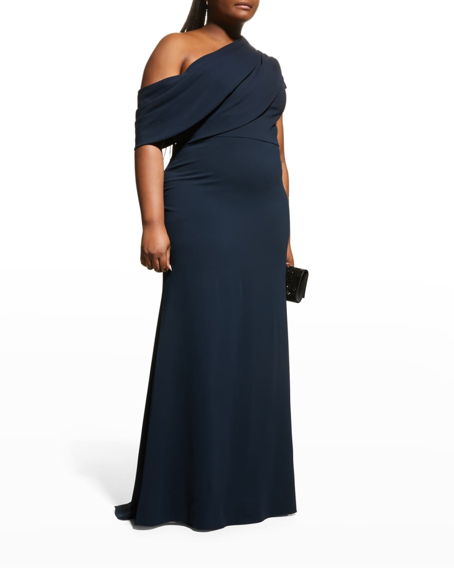 Badgley mischka plus size gowns top