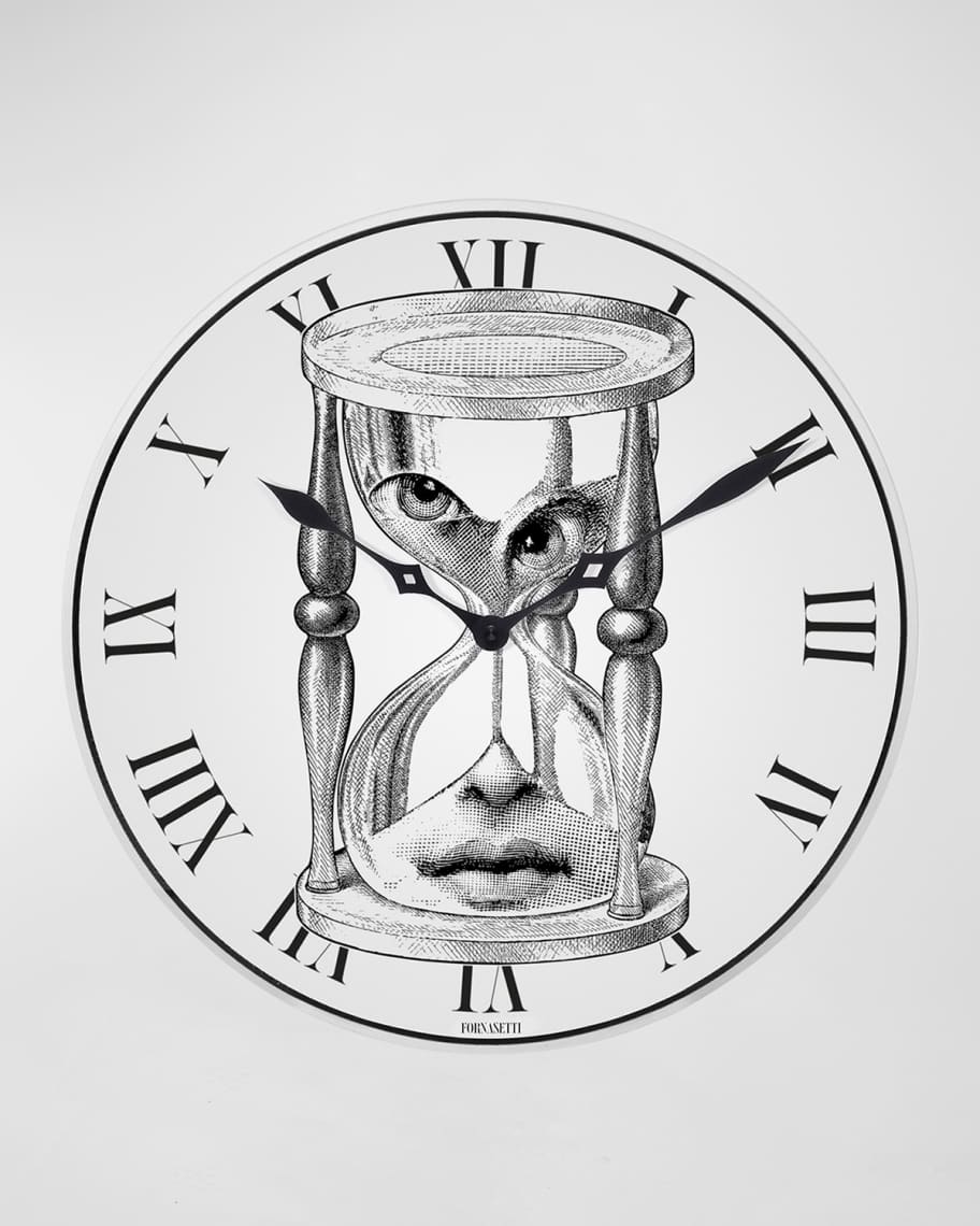 Fornasetti Tema E Variazioni N.184 Wall Clock | Neiman Marcus