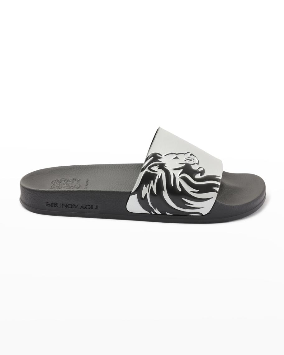 Bruno Magli Men\'s Messe Lion Head Slide Sandal mens size 9 NWT Bruno Magli Men main image 3