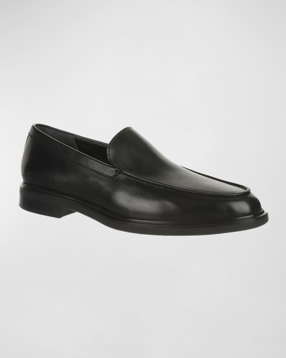 vince magda leather loafers