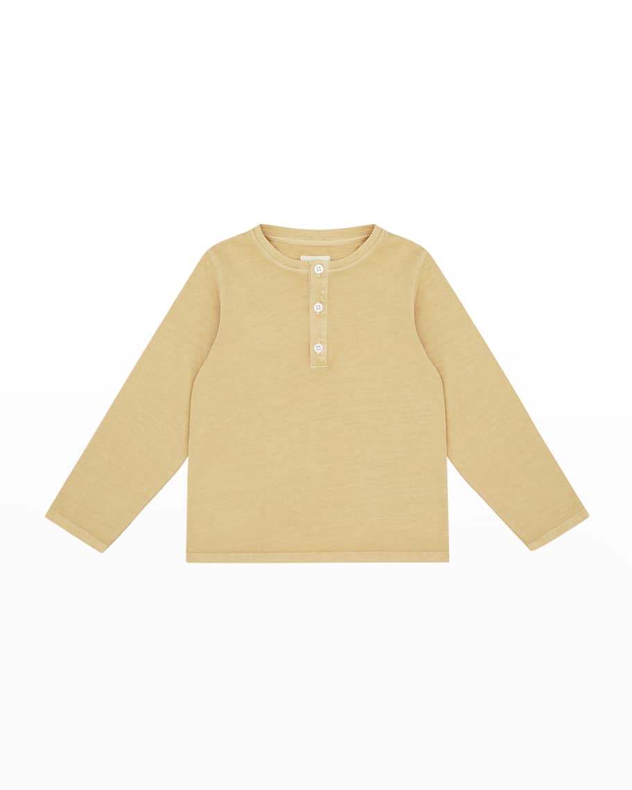 Vild - House of Little Kid's Cotton Henley Shirt, Size 1-6 | Neiman Marcus