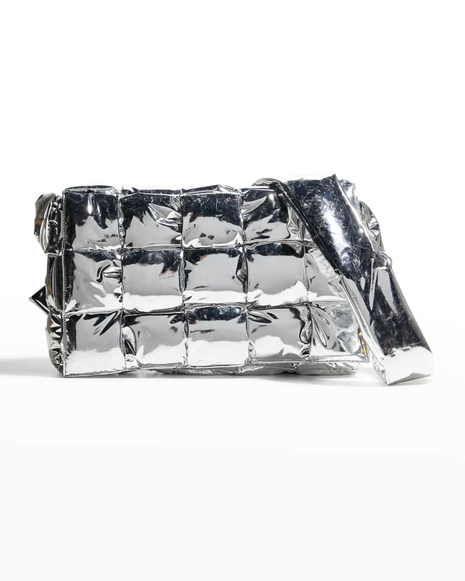 Bottega Veneta Men's Cassette Intreccio Mirror Borsa