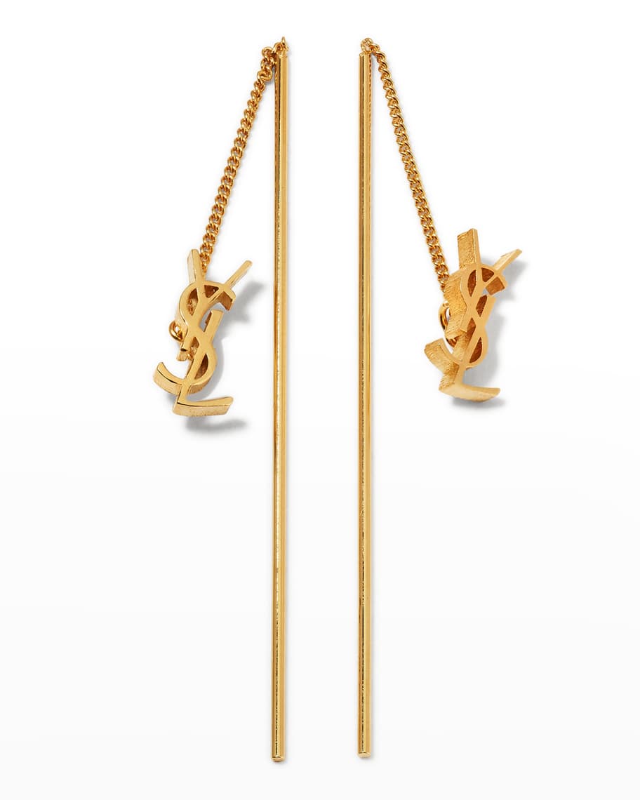 Ysl drop earrings sale