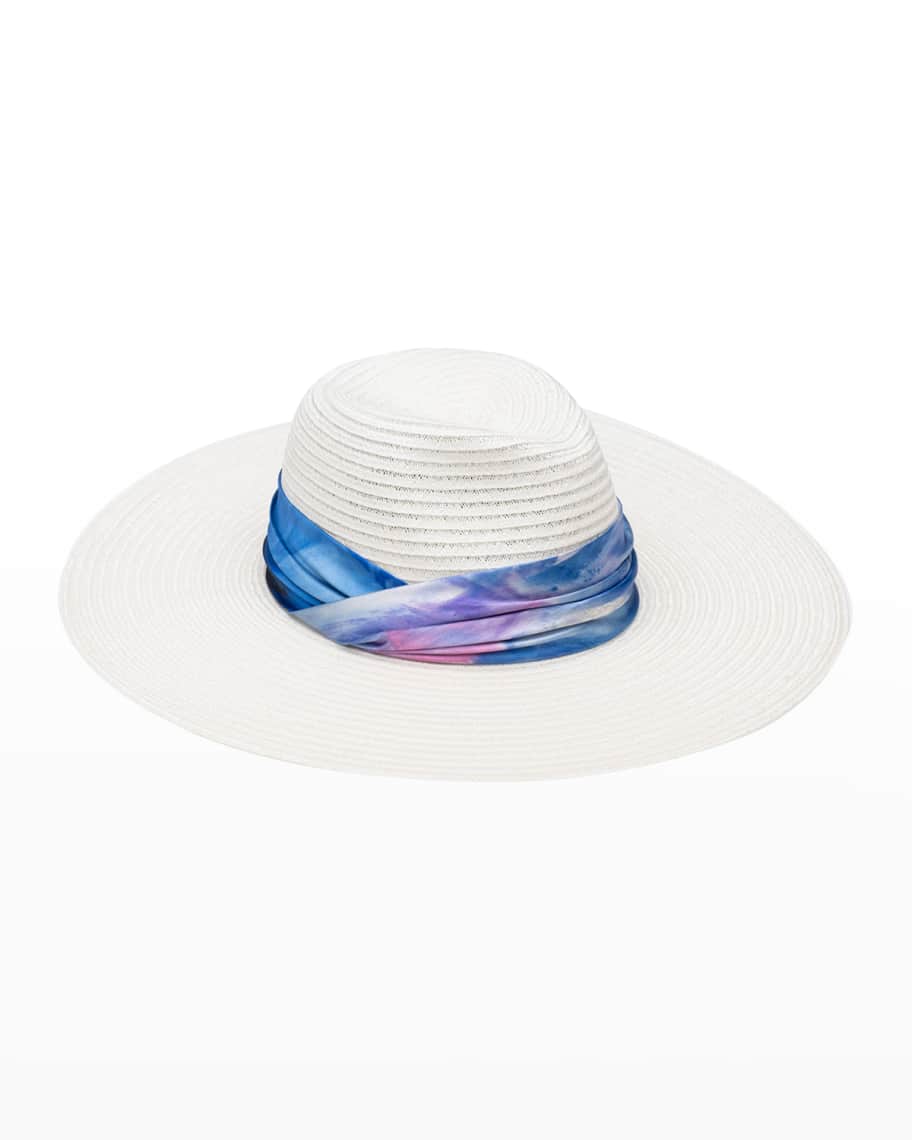Eugenia Kim Cassidy Wide-Brim Packable Fedora Hat | Neiman Marcus