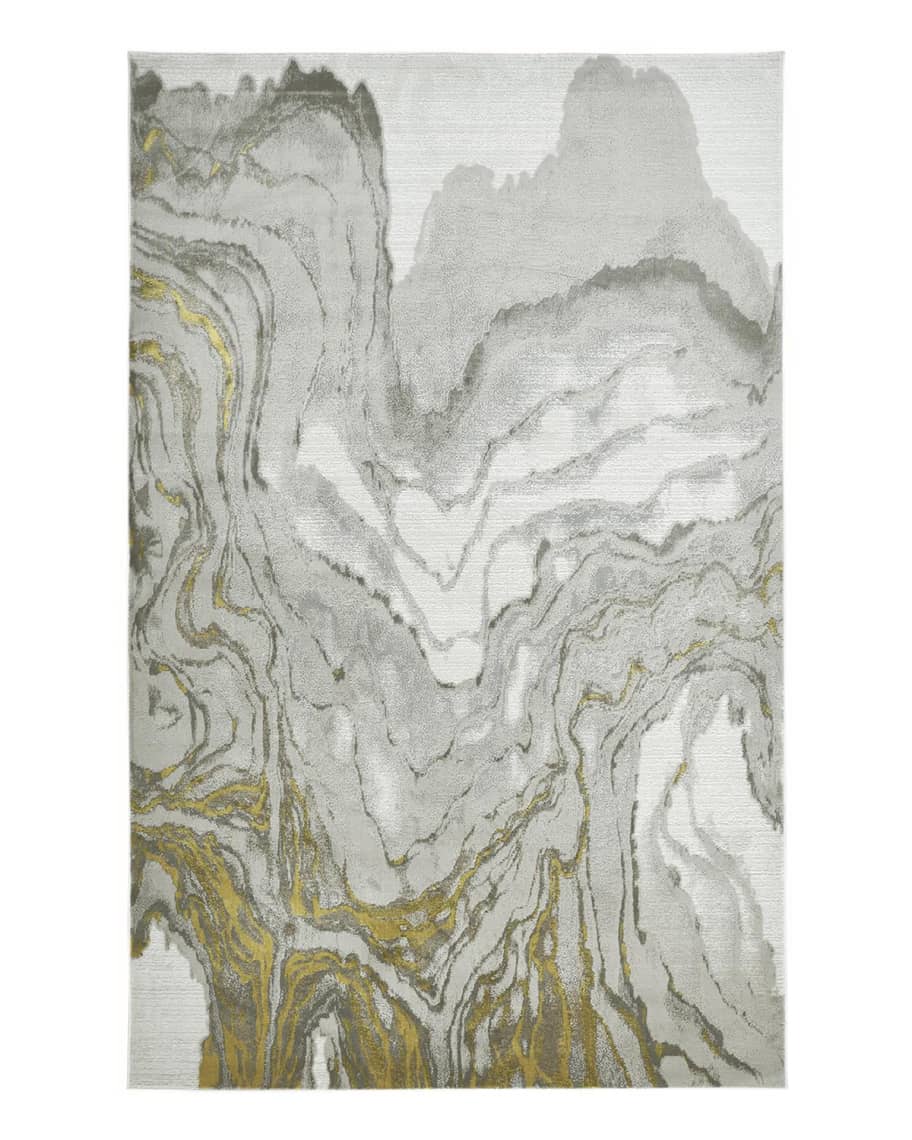 Vanhorn Abstract MarblePrint Rug Collection NM Neiman Marcus